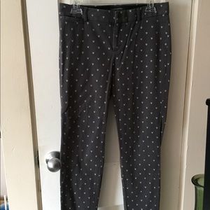 Banana Republic Sloan Fit Arrow print pants